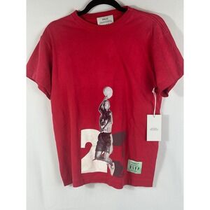 AGOLDE x RSVP Gallery Repurposed Vintage Red Nike Jordan Graphic Tee NWT‎